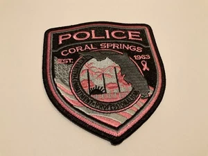 Breast Cancer Awareness Coral Springs Police State Florida FL - Bild 1 von 1