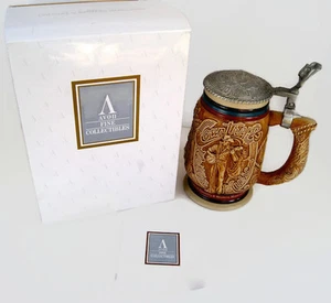 Vtg Avon Fine Collectibles Country & Western Music Ceramic Stein 1994 NOS NIB - Picture 1 of 6