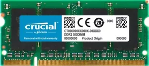 Crucial CT51264AC800 4GB PC2-8400 DDR2-800Mhz SODIMM Laptop Memory RAM - Picture 1 of 1