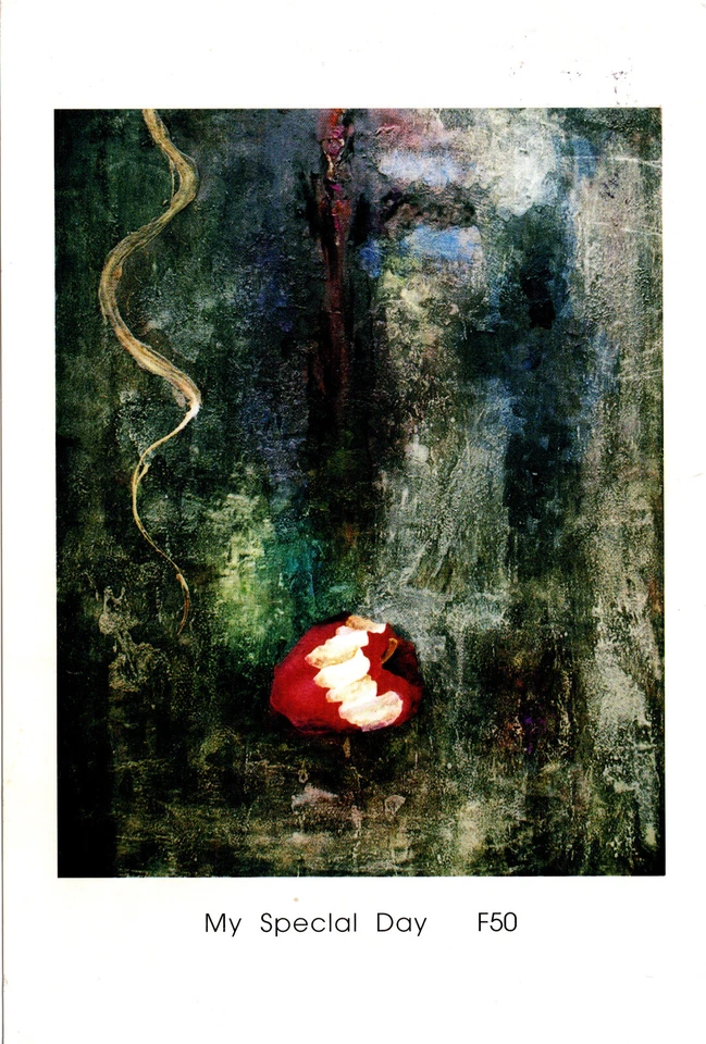 JAPAN 1998 POSTCARD SENT TO JORDAN PHILATELIC, MY SPECIAL DAY PAINTING, 2 STAMPS - Image 1 of 3