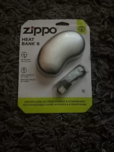 Zippo Heatbank 6 wiederaufladbarer Handwärmer Größe Z4A16 5200mAh 5 V tragbares Ladegerät - Bild 1 von 1