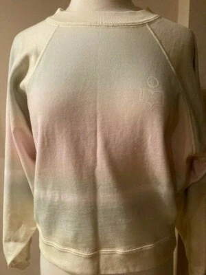 Isabel Marant 2/4/34  BRADFORD Tie Dye Ombre Sweat shirt Logo Top Sweater # 4326 - Image 1 of 4