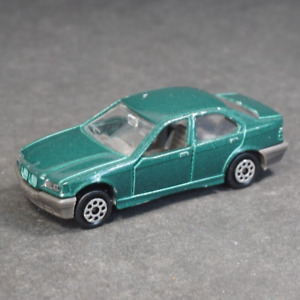 BMW 325i MAJORETTE N257 1/58 Green Vintage Diecast Model Car Miniature Toy