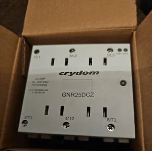 Crydom GNR25DCZ Solid State Relay 25 AMP 48-600 VAC 4C - Picture 1 of 4