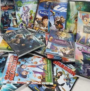 Mixed DVD Lot 25 Movies Disney Power Rangers Harry Potter Family Animated Action - Picture 1 of 4