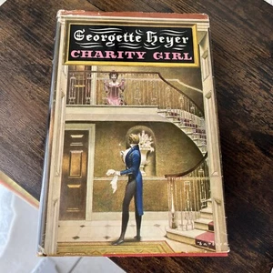 Charity Girl Georgette Heyer 1970 1st Edition E P Dutton Hardcover Dust Jacket - Picture 1 of 6