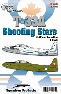 MS320255 Superscale 1:32 Lockheed T-33A / CT-133 Shooting Star USAF and Canadian - Bild 1 von 3