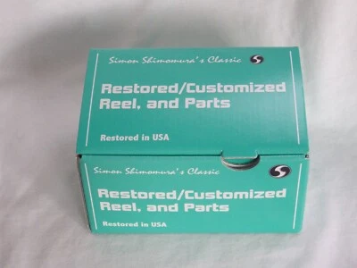 Simon Shimomura's custom reel and parts box for classic Ambassadeur reel - Image 1 of 4