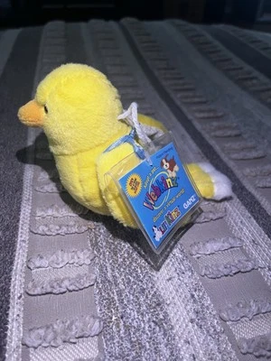 Ganz Webkinz Lil' Kinz Canary HS511 Yellow Bird 4” Plush NWT READ - Image 1 of 4