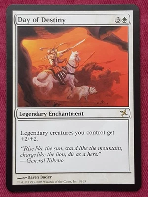 Magic The Gathering BETRAYERS OF KAMIGAWA DAY OF DESTINY white card MTG - Image 1 of 2