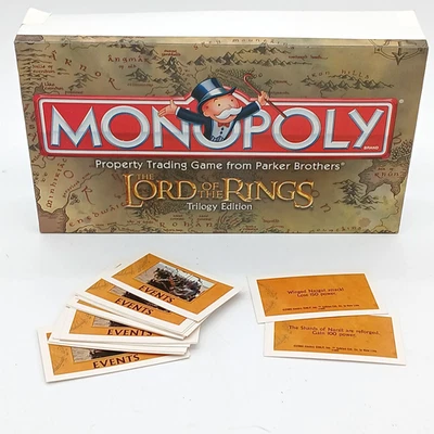 Monopoly Lord of The Rings Replacement 16 EVENT CARDS Trilogy Edition Parts 03 - Image 1 of 3