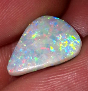 Australian Opal Fossil Gem Cabochon. Gorgeous Polished Stone, Natural Opal* - Picture 1 of 3