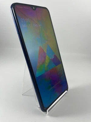 Samsung Galaxy M20 Smartphone 64GB akzeptabler Zustand Simlockfrei geprüft - Bild 1 von 3