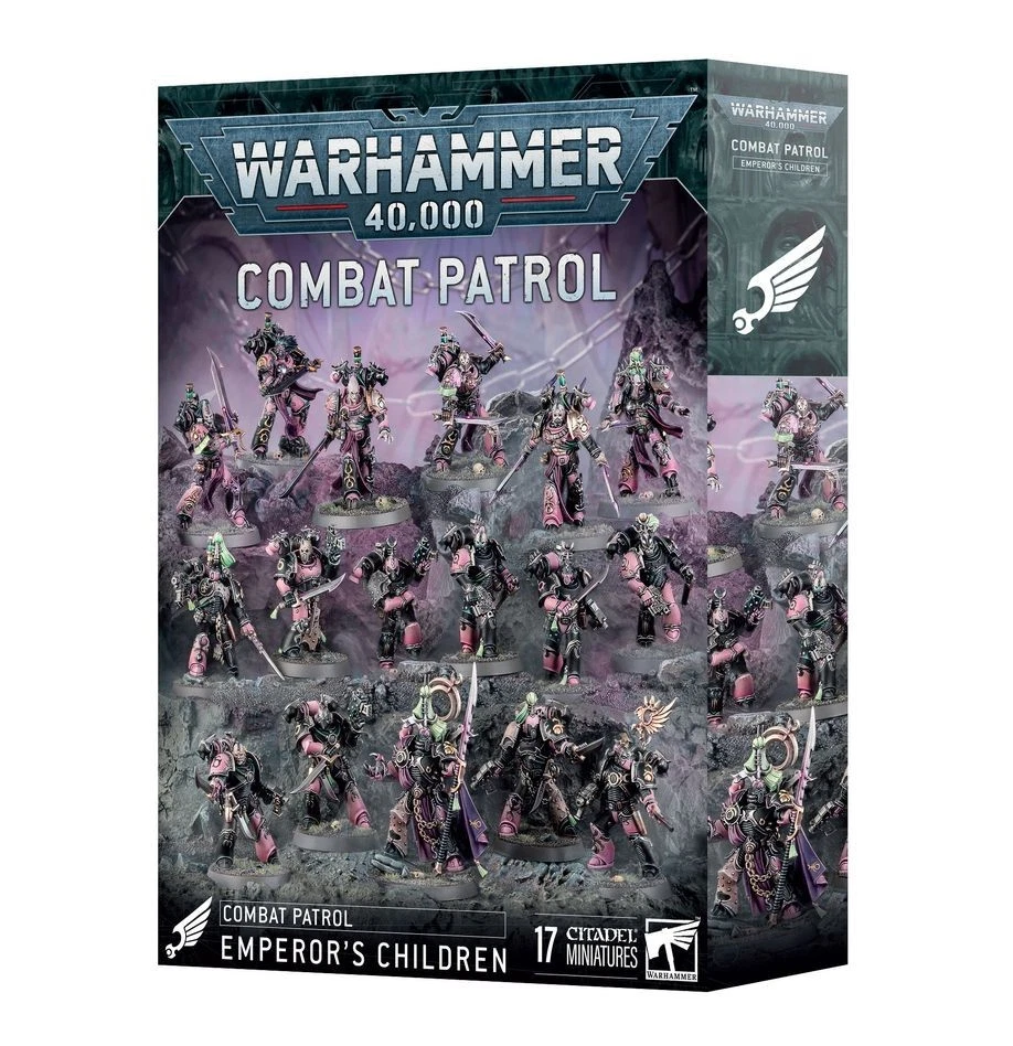 Warhammer 40,000: Combat Patrol Emperor's Children армейская стартовая коробка 17 мини - Изображение 1 из 1