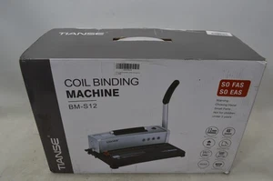 TIANSE BM-S12 Coil Binding Machine *New Unused* - Picture 1 of 4