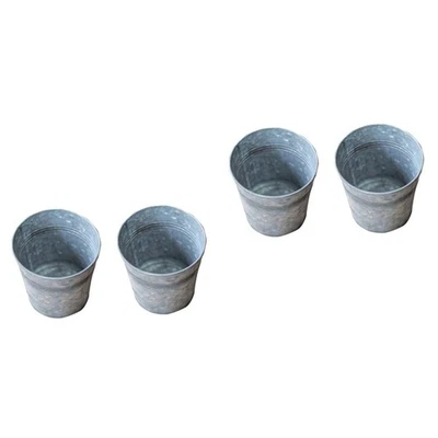 4 stücke Mode Topf Eimer Garten Pflanzer Eimer Container Eimer - Bild 1 von 4