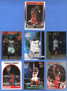 (29) Horace Grant ROOKIE + STAR LOT. Rookie Fleer 1988-89 #16 + (28) Star Cards. - Bild 1 von 11
