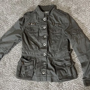 American Rag Military Style Jacket Women’s Size Small 32 Chest Button Up - Picture 1 of 5