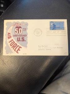 #C49 US Air Force golden anniversary FDC on CachetCraft/Ken Boll cachet - Picture 1 of 2