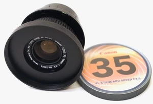 Canon FL 35mm f3.5 PL mount Vintage cinema lens Simmod prime modded cine lens - Picture 1 of 11