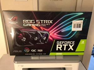 ASUS ROG Strix GeForce RTX 3090 OC 24GB GDDR6X Graphics Card - Photo 1/4