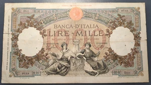 ITALIA 1000 LIRE 21/11/1939 BC/BC+ - Picture 1 of 2