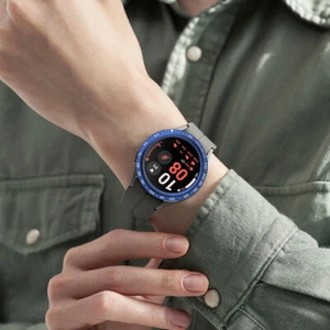 Anti Scratch Metal Bezel Bumper Ring for Galaxy Watch5 Pro 45mm (Silver) - Photo 1 sur 8