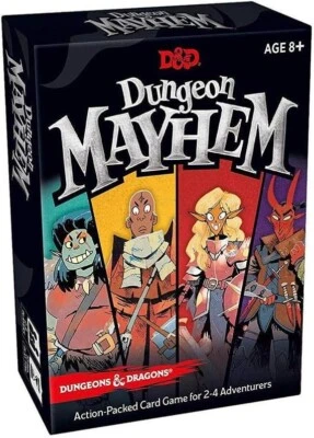 DUNGEONS & DRAGONS Dungeon and Dragons, Dungeon Mayhem Card Game.