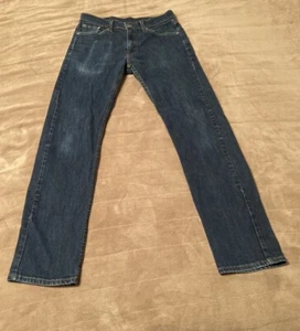 Levi's - Herren - Denim Jeans - 513 Slim Straight Fit Dark Wash - Größe 29x32 - Bild 1 von 14