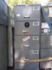 Safe Heavy Duty Mosler GSA 4 Drawer File Cabinet Combination Lock 525 Lbs 