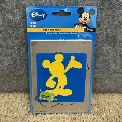 Disney Provo Craft Cuttlebug Mickey Mouse TA DA! Cutting Die Papercrafts 37-1751 - Image 1 of 4