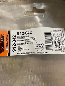 Dorman 912-042 Hood Release Cable Compatible with Select Ford Models - Picture 1 of 1