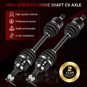 Front Right Left for Polaris Sportsman 400 450 500 570 700 800 CV Axle Shafts - Foto 1 di 7