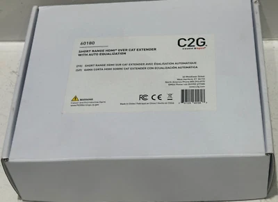 C2G 60180 short Range HDMI Over CAT Extender Kit - Image 1 of 3