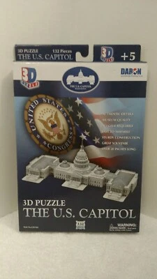 New Cubic Fun 3d Puzzle The U.S Capital - Image 1 of 2
