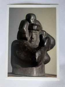 Art Postcard THE TATE GALLERY Henry Moore (Mother and child 1925 ) Horton Stone - Picture 1 of 10