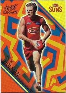 2018 Select Legacy Holographic Parallel (HP92) Nick HOLMAN Gold Coast #067 - Picture 1 of 1