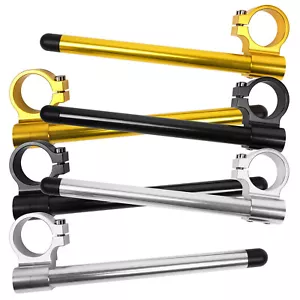 40/41/43/45/46/48mm Fork Clip-ons Handle Bar CNC Pair Riser Regular Handlebar - Foto 1 di 6