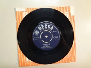 ORCHIDS:(w/Jimmy Page)Love Hit Me- Don’t Make Me Mad-U.K. 7" 1963 Decca F11785  - Picture 1 of 2