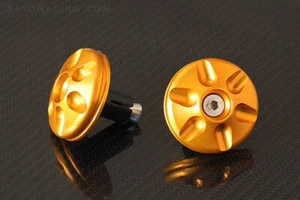 SATO RACING Yamaha VMAX 1700 2009-2020 REAR AXLE CAPS  [Y-VMAX09FS-RAC-G] - Picture 1 of 2