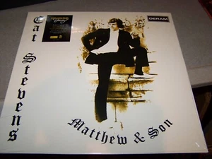 CAT STEVENS MATHEW AND SON LP PRESSED ON YELLOW /BLACK MARBLE VINYL BRAND NEW - Picture 1 of 2