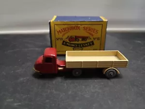 G909-MATCHBOX LESNEY No10B SCAMMELL MECHANICAL HORSE AND TRAILER WITH BOX. - Picture 1 of 11