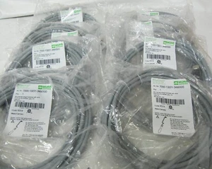 (NEW) Murr Elektronik M12 Female Straight 5M 4A 60V Cable 7000-13221-3490500 - Picture 1 of 3