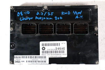 2008-2010 DODGE CHARGER/DODGE MAGNUM V6 MOTOR COMPUTADOR P68054120AC - Imagem 1 de 3