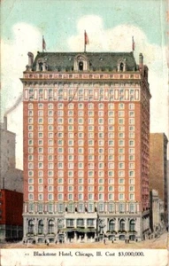 Vintage Postcard View of the Blackstone Hotel Chicago Illinois IL 1909 21042 - Picture 1 of 2