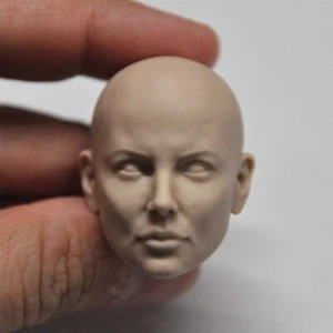 1:6 Charlize Theron Head Sculpt Model For 12" Female PH TBL Action Figure Body - Picture 1 of 8
