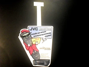 Aufkleber / Sticker hängend (Plast) + JVC -- Show View-Elektronikkonzern - Japan - Picture 1 of 3