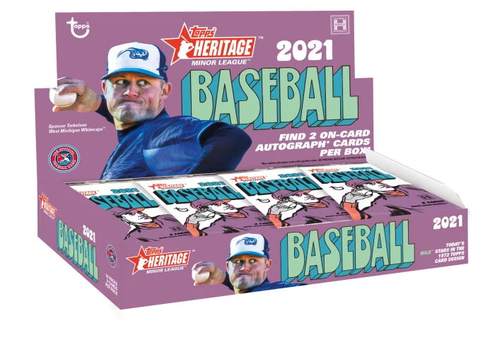 2021 Topps Heritage Minor League Base Card 1-200 YOU PICK Buy 10 Get 10 Free!  - Image 1 of 1