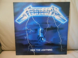 METALLICA - RIDE THE LIGHTNING - UK - 1st PRESS - COMPLETE - MINT PLAY - Picture 1 of 12