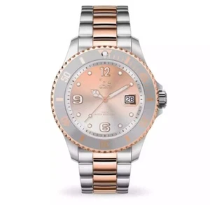 Ice Watch Quartz Silver Pink Dial Two-tone  Watch 016769 - Picture 1 of 4